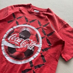 Vintage 1996 Coca-Cola Soccer shirt